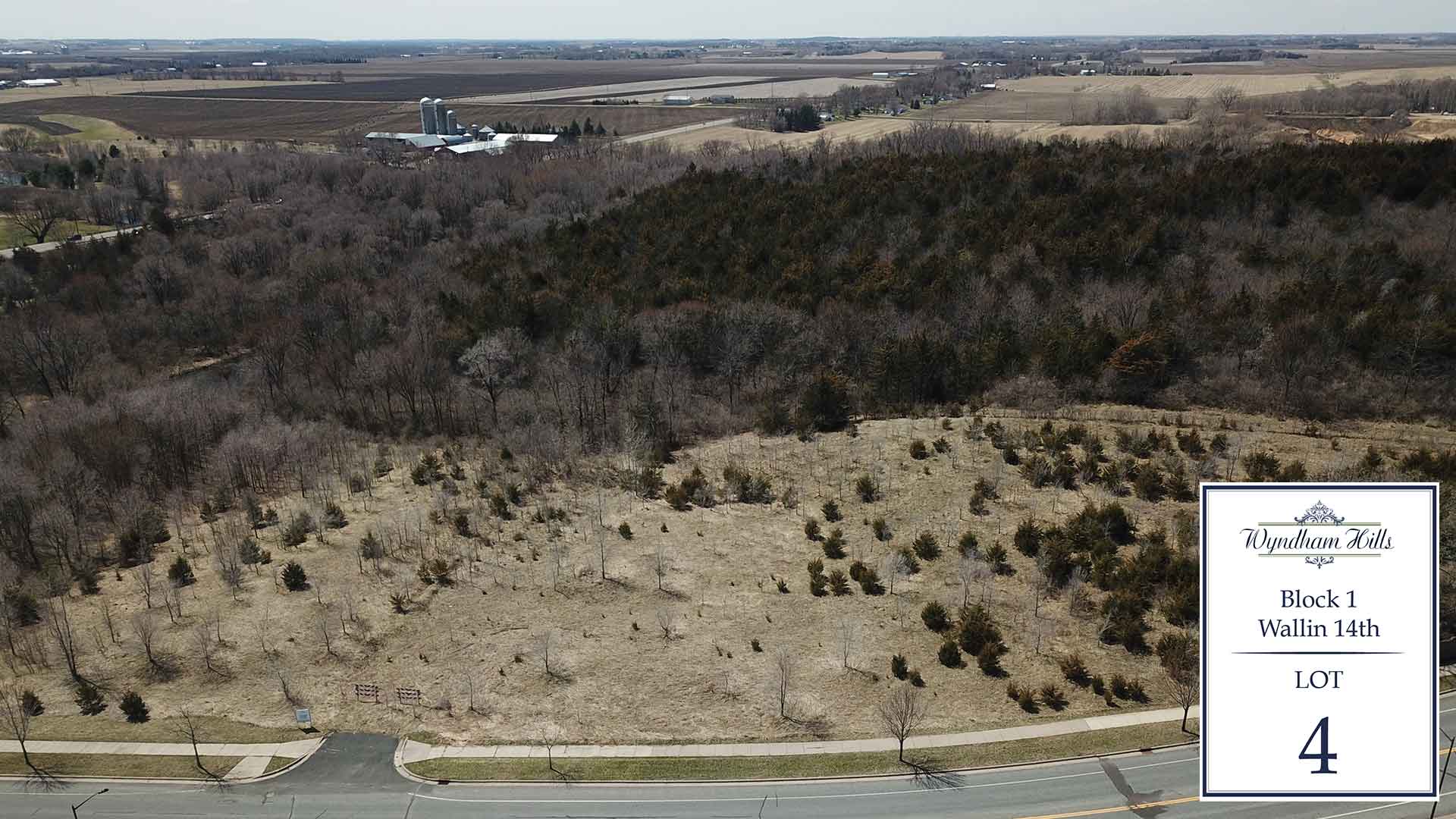 Wyndham Hills - Wallin 14th Lot 4 Block 1 Drone - Riverfront Lot