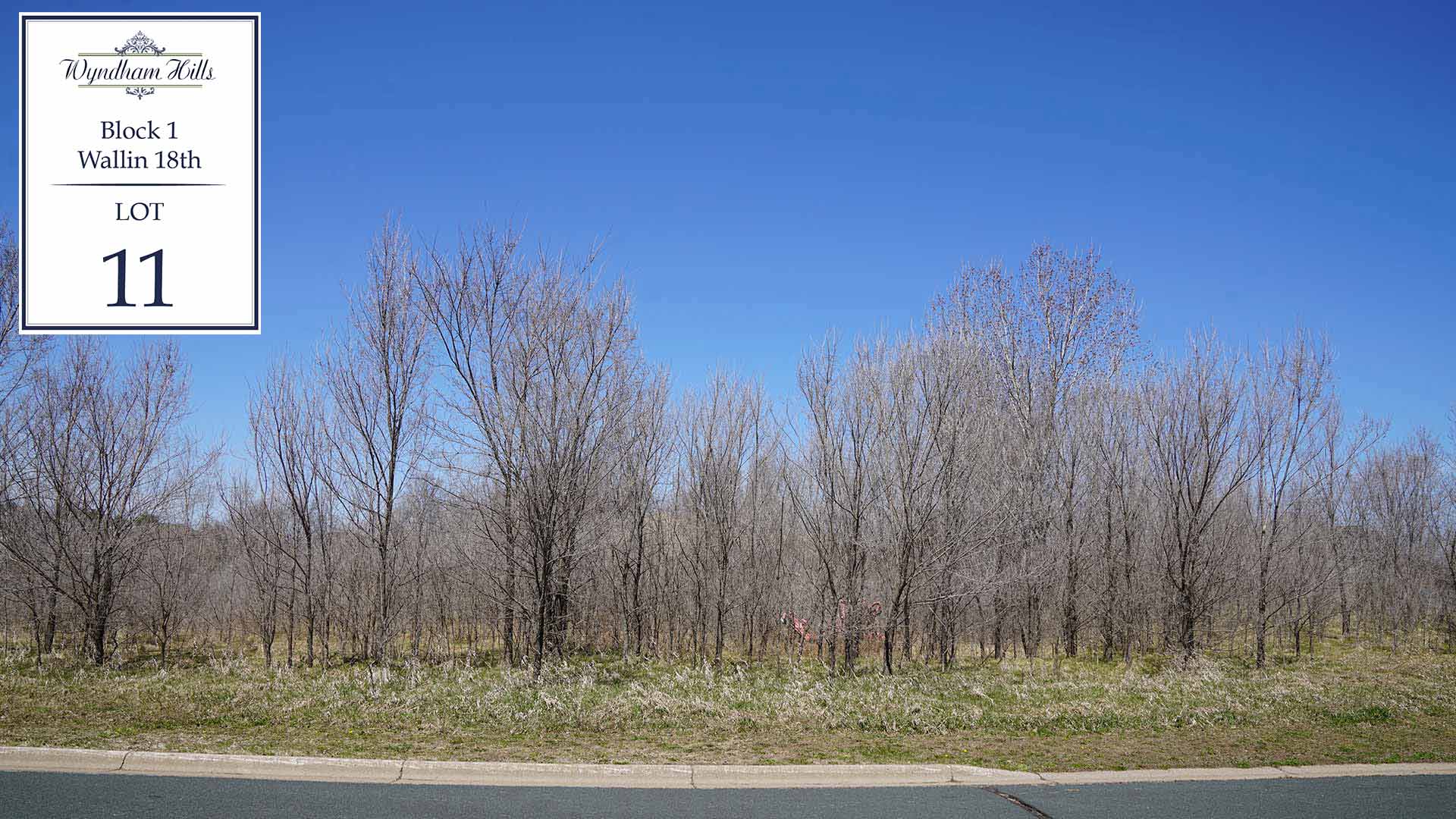 Wyndham Hills - Wallin 18th Lot 11 Block 1 Curbside