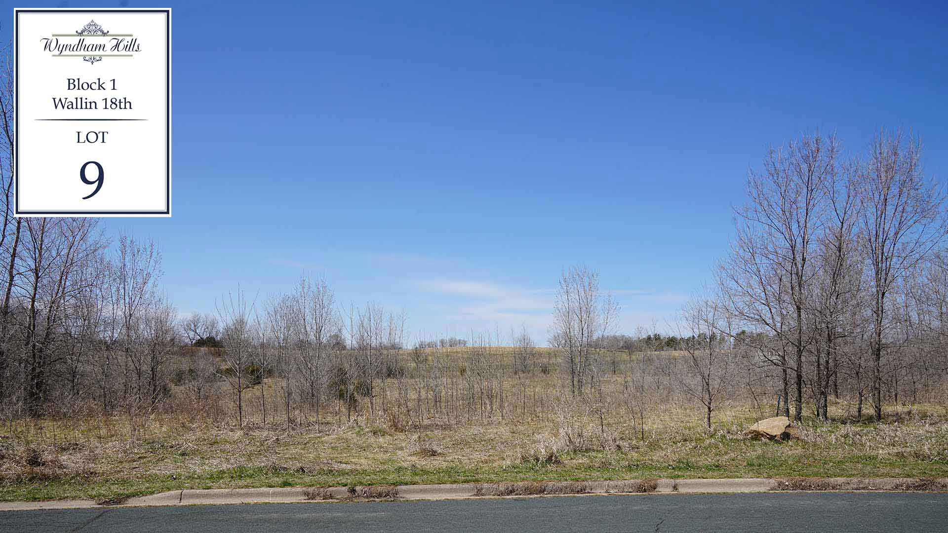 Wyndham Hills - Wallin 18th Lot 9 Block 1 Curbside