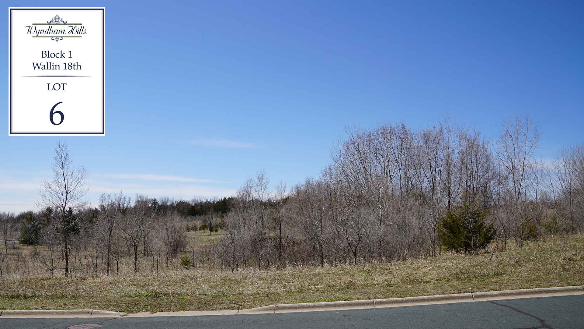 Wyndham Hills - Wallin 18th Lot 6 Block 1 Curbside