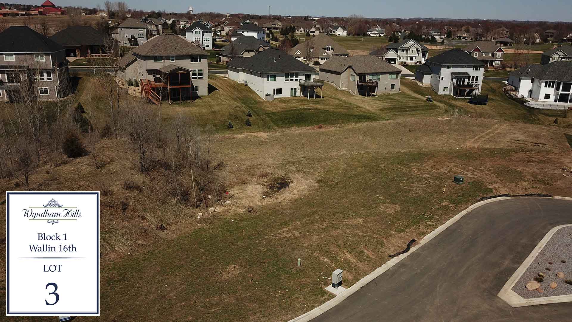 Wyndham Hills - Wallin 16th Lot 3 Block 1 Drone